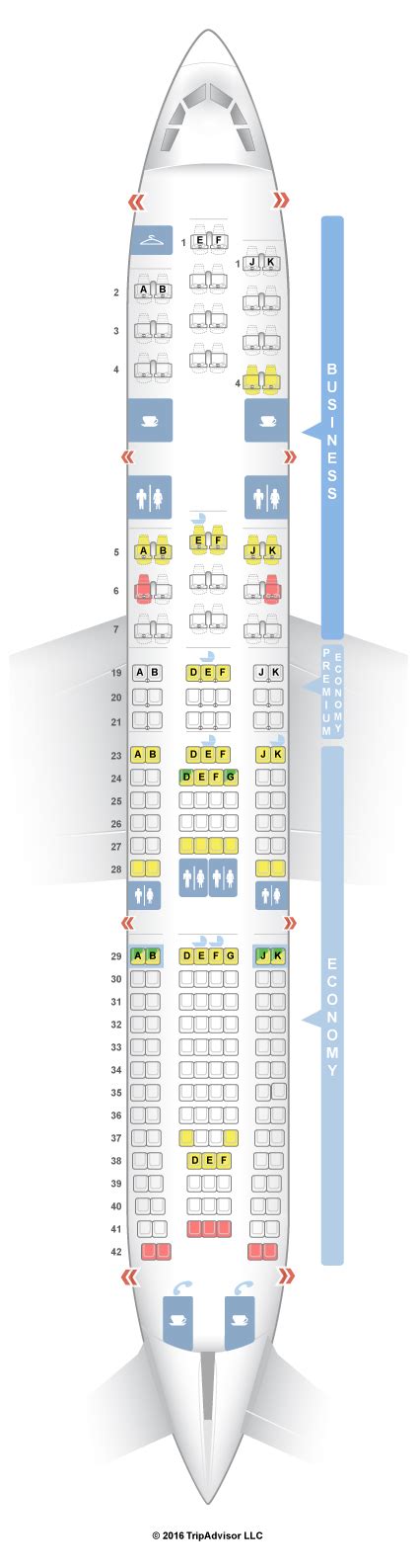 SeatGuru Seat Map Air France .